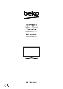 Kullanım kılavuzu BEKO B40K 580 LED televizyon