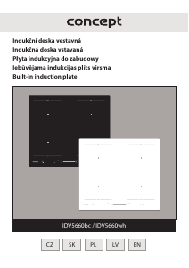 Návod Concept IDV5660WH Pánt