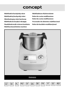 Manual Concept RM9000 Multicooker