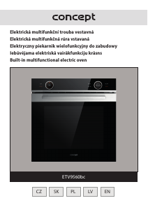 Návod Concept ETV9560BC Rúra