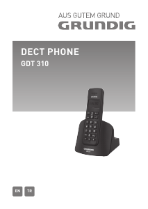 Manual Grundig GDT 310 Wireless Phone