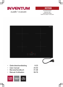 Mode d’emploi Inventum IKI7008 Table de cuisson