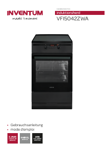 Mode d’emploi Inventum VFI5042ZWA Cuisinière