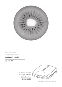 Mode d’emploi Kiwi KSM 2426 Grill