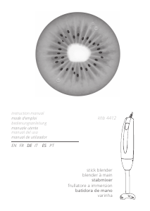 Handleiding Kiwi KHB 4412 Staafmixer