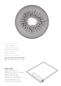 Manuale Kiwi KKS 1155 Bilancia da cucina