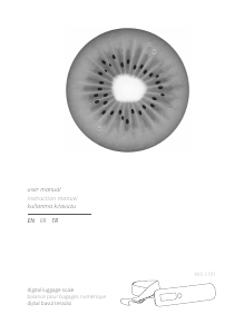 Manual Kiwi KKS 1101 Luggage Scale