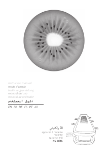 Bedienungsanleitung Kiwi KG 5816 Raclette-grill