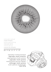 Bedienungsanleitung Kiwi KVC 4118 Staubsauger