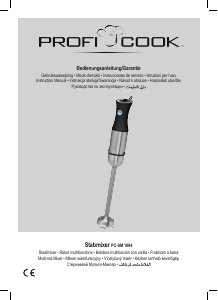 Manual Proficook PC-SM 1094 Hand Blender