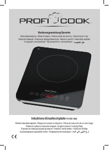 Instrukcja Proficook PC-EKI 1062 Płyta do zabudowy