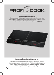 Instrukcja Proficook PC-DKI 1067 Płyta do zabudowy