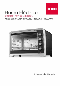 Manual de uso RCA R80CONV Horno
