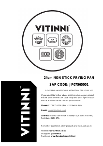 Manual Vitinni JF07565001 Pan