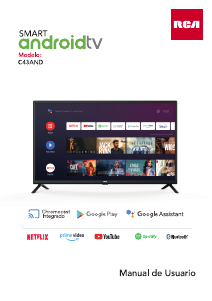 Manual de uso RCA C43AND Televisor de LED