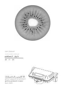 Mode d’emploi Kiwi KSM 2445 Grill