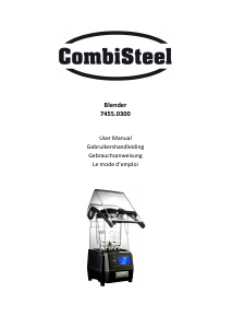Bedienungsanleitung CombiSteel 7455.0300 Standmixer