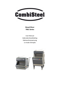 Bedienungsanleitung CombiSteel 7061.0200 Brotschneidemaschine
