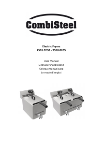 Handleiding CombiSteel 7518.0200 Friteuse