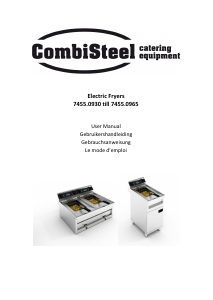 Handleiding CombiSteel 7455.0950 Friteuse