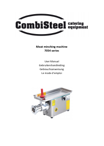 Bedienungsanleitung CombiSteel 7054.0065 Fleischwolf