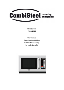 Bedienungsanleitung CombiSteel 7455.1660 Mikrowelle