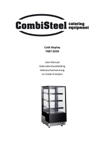 Bedienungsanleitung CombiSteel 7487.0220 Kühlschrank