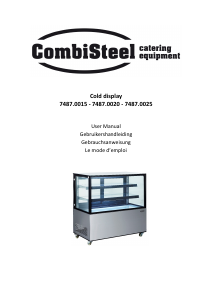 Mode d’emploi CombiSteel 7487.0025 Réfrigérateur