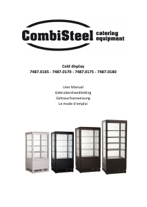 Bedienungsanleitung CombiSteel 7487.0180 Kühlschrank