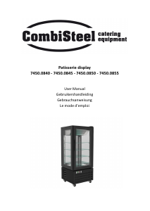 Mode d’emploi CombiSteel 7450.0850 Réfrigérateur