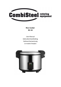 Mode d’emploi CombiSteel 7516.0005 Cuiseur à riz