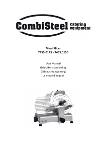 Manual CombiSteel 7455.0145 Slicing Machine