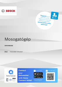 Használati útmutató Bosch SPI6YMS05E Mosogatógép