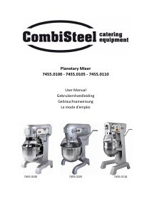 Mode d’emploi CombiSteel 7455.0105 Robot sur socle