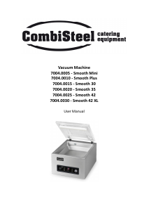 Manual CombiSteel 7004.0015 Smooth 30 Vacuum Sealer