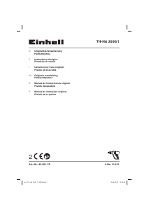 Manual Einhell TH-HA 2000/1 Soprador de ar quente
