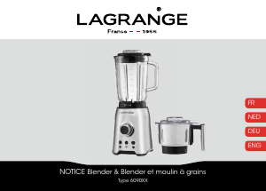 Manual Lagrange 609020 Blender