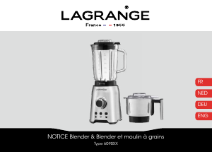 Handleiding Lagrange 609020 Blender