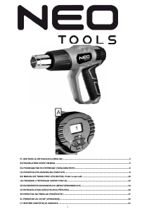 Εγχειρίδιο Neo Tools 04-710 Πιστόλι θερμού αέρα