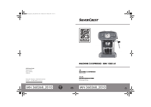 Bedienungsanleitung SilverCrest IAN 360268 Espressomaschine