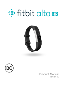 Handleiding Fitbit Alta HR Sporthorloge