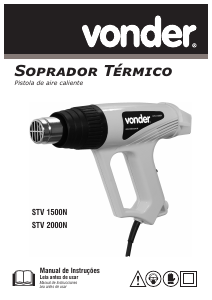 Manual de uso Vonder STV 1500N Decapador por aire caliente