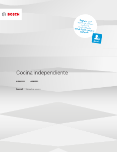 Manual de uso Bosch HIS8055U Cocina