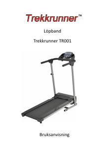 Bruksanvisning TrekkRunner TR001 Löpband