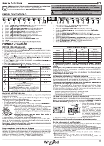 Manual Whirlpool W7F HS41 Máquina de lavar louça