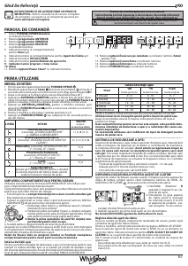 Manual Whirlpool W8I HP42 L Maşină de spălat vase