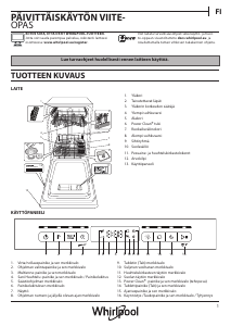 Käyttöohje Whirlpool WDSG 3T223 P Astianpesukone