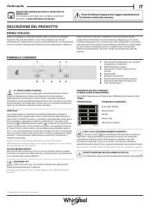 Manuale Whirlpool SP40 801 EU Frigorifero-congelatore