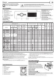 Käyttöohje Whirlpool FFB 9469 BV EE Pesukone