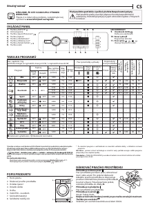 Manuál Whirlpool FFL 7259 W EE Pračka
